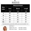 imageRSLOVE Women Lace Kimono Robe Sexy Babydoll Lingerie Mesh Cover Up Bridal LingerieRed