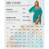 imageRSLOVE Women Sexy Lingerie Set 3 Piece Babydoll ampamp Lace Kimono Robe Strap Chemise Sleepwear Mesh NightgownBlue Green