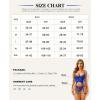 imageRSLOVE Lingerie Set for Women Sexy  3 Piece Lace Push Up Underwire with Garter Outfits Lingerie Bra And Panty Sets BabydollRoyal Blue