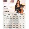 imageRSLOVE Sexy Womens Lingerie Set  2 Piece Lace Kimono Robe with Lace Teddy Lingerie Bodysuit SexyBlack