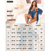 imageRSLOVE Sexy Womens Lingerie Set  2 Piece Lace Kimono Robe with Lace Teddy Lingerie Bodysuit SexyPeacock Blue