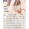 imageRSLOVE Sexy Womens Lingerie Set  2 Piece Lace Kimono Robe with Lace Teddy Lingerie Bodysuit SexyWhite
