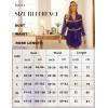 imageRSLOVE Women Lace Kimono Robe Babydoll Chemise Lingerie Bride Robe for Wedding PartyPurple