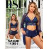imageRSLOVE Women Sexy Lingerie Set  3 Piece Lace Bra and Panty Sets with Mesh Kimono Robe Nightgown SleepwearNavy Blue