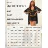 imageWomen Sexy Lingerie Set 3 Piece Babydoll ampamp Lace Kimono Robe Strap Chemise Nightgown Mesh SleepwearBlack
