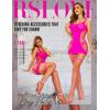 imageRSLOVE Babydoll Lingerie for Women Chemise  Fishnet Bodysuit Womens Sleepwear with Stocking Sexy Dress Bodystocking One SizeNeon Pink
