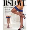 imageRSLOVE Womens Lace Top Fishnet ThighHigh Stockings with Antiskid Silicone Sexy Stay Up Tights PantyhoseNavy Blue