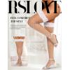 imageRSLOVE Womens Lace Top Fishnet ThighHigh Stockings with Antiskid Silicone Sexy Stay Up Tights PantyhoseWhite2 Pair