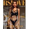 imageRSLOVE Womens Lingerie Fishnet Bodystocking Sparkle Rhinestone Mesh Tights One Piece Teddy LingerieBlack