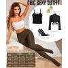 imageRSLOVE 80D Tights for Women Opaque  Womens Tights Soft Solid Color Footed Tights High Waist PantyhoseCoffee