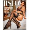 imageRSLOVE Lace Top Thigh High Stockings with Antiskid Silicone Stay Up Silky Semi Sheer Pantyhose Sexy Lingerie for WomenBlack