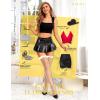 imageRSLOVE Womens Fishnet Thigh High Stockings Sexy Sheer Exotic Elastic Hosiery TightsWhite