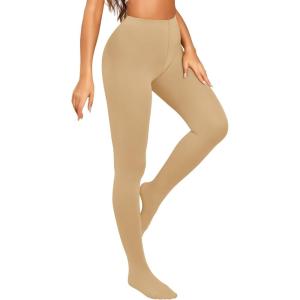 imageRSLOVE 80D Tights for Women Opaque  Womens Tights Soft Solid Color Footed Tights High Waist PantyhoseSkin