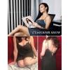 imageRSLOVE Lingerie for Women Lace Chemise Full Slip Sleepwear Sexy Babydoll NightgownGrey