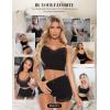 imageRSLOVE Pajamas Set Womens VNeck Sleeveless Sleepwear PJ Set Soft Lace Cami Set with Short Pants NightwearBlack