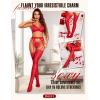 imageRSLOVE Thigh High Stockings for Women  Stripe Top with AntiSlip Silicone Stay Up Sheer Pantyhose for WomenRed
