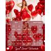 imageRSLOVE Babydoll Lingerie for Women Lace Chemise Sexy Nightgown Sleepwear DressRed