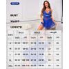 imageRSLOVE Babydoll Lingerie for Women Lace Chemise Sexy Nightgown Sleepwear DressRoyal Blue