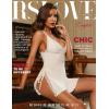 imageRSLOVE Women Lingerie Sexy Chemise Lace Babydoll Side Split Full Slip Nightgown Modal Sleepwear NightyWhite