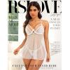 imageRSLOVE Women Sexy Babydoll Lingerie  Lace Sheer Mesh Sleepwear Polka Dots Bridal Chemise Nightie DressWhite