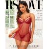 imageRSLOVE Women Sexy Babydoll Lingerie  Lace Sheer Mesh Sleepwear Polka Dots Bridal Chemise Nightie DressWine Red