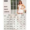 imageRSLOVE Womens Lingerie Sexy Nightgowns  Lace Babydoll Sexy Chemise Strappy Sleepwear Exotic Sleep DressWhite