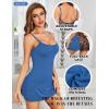 imageRSLOVE Womens Lingerie Sexy Nightgowns Lace Babydoll Chemise Strappy Sleepwear Sleep DressPeacock Blue