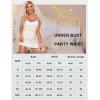 imageRSLOVE Womens Lingerie Sexy Nightgowns Lace Babydoll Chemise Strappy Sleepwear Sleep DressWhite