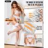imageRSLOVE Fishnet Stockings for Women  Sexy Thigh High Fishnets High Waist Garter Belt Silicone Suspender PantyhoseWhite