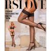 imageRSLOVE Fishnet Thigh High Stockings  Womens Fishnet Stockings Antiskid Silicone Stay Up Pantyhose Sexy Lingerie for WomenBlack