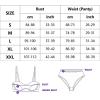imageRSLOVE Women Lingerie Sets with Garter Belt 3 Piece Lace Teddy Babydoll BodysuitLight Purple