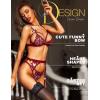 imageRSLOVE Women Lingerie Sets with Garter Belt 3 Piece Lace Teddy Babydoll BodysuitWine Red