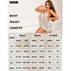 imageRSLOVE Womens Lingerie Lace Babydoll  Halter Mini Dress Sexy Nightgown with Bow and Pearl Accents for Special MomentsWhite
