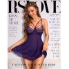imageRSLOVE Womens Lingerie Lace Babydoll  Sexy Nightwear VNeck Strappy Nightgown with ThongPurple