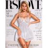 imageRSLOVE Womens Lingerie Lace Babydoll  Sexy Nightwear VNeck Strappy Nightgown with ThongWhite