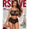 imageRSLOVE Womens Sexy Lingerie for Women  2 Piece Lace Floral Lingerie Set with Bra and High Waist Underwear Pajamas NightgownBlack