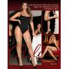 imageRSLOVE Womens Thigh High Stockings  Lace Top Stay Up Silky Semi Sheer Pantyhose Antiskid SiliconeNude