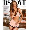 imageRSLOVE Sexy Pajamas for Women Soft Lingerie Set Lace Trim Sleepwear 2 piece Pjs Shorts SetPink