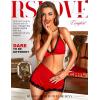 imageRSLOVE Sexy Pajamas for Women Soft Lingerie Set Lace Trim Sleepwear 2 piece Pjs Shorts SetRed