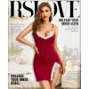 imageRSLOVE Womens Chemise Slit Nightgowns Sexy Sleepwear Lace Lingerie Full Slips Babydoll NightwearWine Red