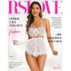 imageRSLOVE Lingerie for Women Lace Babydoll Chemise Sexy High Waisted Nightdress Sleepwear SetWhite