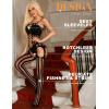 imageRSLOVE Womens Fishnet Bodystocking Sexy Exotic Lingerie Crotchless One Piece Bodysuit Plus Size TightsBlack