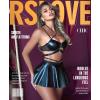 imageRSLOVE Faux Leather Lingerie for Women  Sexy Strappy Lingerie Set with Push Up Bra Choker Mini Skirt and ThongBlack
