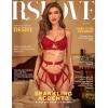 imageRSLOVE Lingerie Set for Women 4 Pieces Sexy Strappy Push Up Bra and Panty Sets with Chain Naughty Underwire Garter SetRed