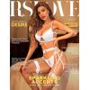 imageRSLOVE Lingerie Set for Women 4 Pieces Sexy Strappy Push Up Bra and Panty Sets with Chain Naughty Underwire Garter SetWhite