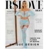 image:imageRSLOVE Lingerie Sets for Women Sexy  Fishnet BabyDoll Garter Mini Skirt Bodystocking Mesh Bodysuit Outfits NightwearLight Blue
