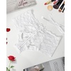 image:imageRSLOVE Lace Panties for Women  Heart Back Underwear Hollow Out Cute Briefs for Date NightWhite