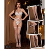 image:imageRSLOVE Thigh High Stockings for Women  Sheer Sexy Stocking Heart Tights Nylons Pantyhose Perfect for Garter Belts amp LingerieWhite