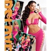 image:imageRSLOVE Women Fishnet Bodystocking Sexy  Lingerie Set Cut Out Bodysuit Two Piece Outfits Perfect for Rave amp ClubRose Red