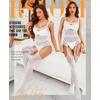 image:imageRSLOVE Womens Lace Bodysuit Sexy Fishnet Body Stockings  One Piece Crotchless Lingerie OutfitsWhite